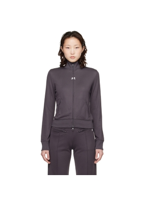 Courrèges Gray Signature Track Jacket