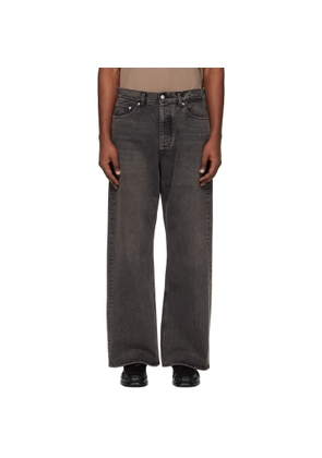 HOPE Black Loose-Fit Jeans