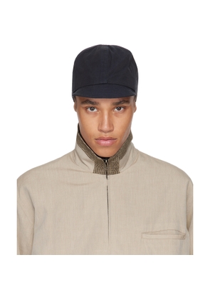 Aviva Jifei Xue Black Rinsed Work Cap