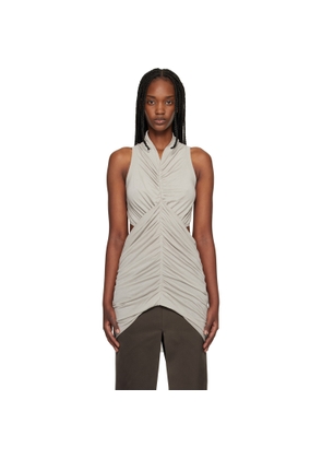 Rick Owens Off-White Temple Sunpeel Top