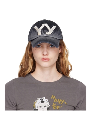 OPEN YY Black 'YY' Gradient Ball Cap
