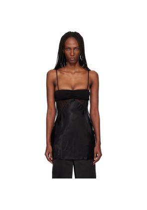 Rick Owens Black Temple Combo Slip Top
