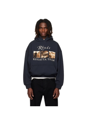 Rhude Black 'USVI Regatta Tour' Hoodie