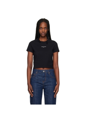 Maison Kitsuné Black 'Maison Kitsuné Paris' Baby T-shirt