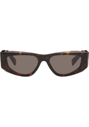 Prada Eyewear Brown 'Prada Symbole' Sunglasses