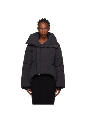 Rick Owens Black Concordians Naska Duvet Down Jacket