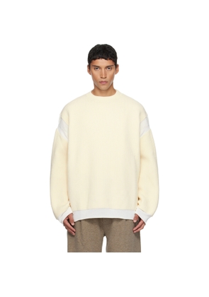 Mordecai Beige Crewneck Sweater