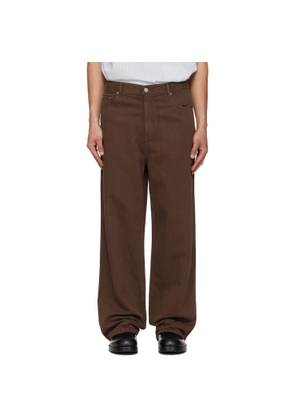 LE17SEPTEMBRE Brown Straight Jeans