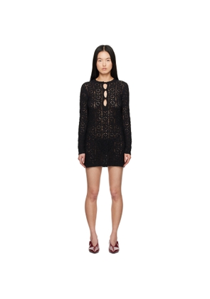 Loulou de Saison Black Evan Minidress