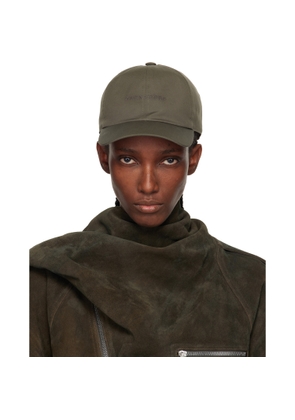 Rick Owens Khaki Concordians Owenscorp Embroidered Cap
