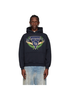 Rhude Black Montenegro Regatta Hoodie