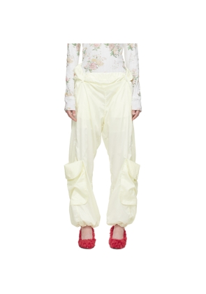 OPEN YY Yellow Rolled Waist Cargo Wind Cargo Pants
