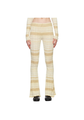 Acne Studios SSENSE Exclusive Beige Lounge Pants