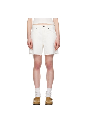 SLVRLAKE White Sienna Denim Shorts