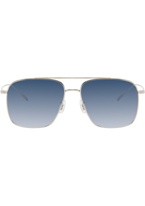 Oliver Peoples Silver Dresner Sunglasses