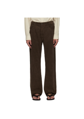 The Row Brown Burt Trousers