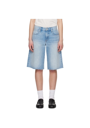 SLVRLAKE Blue Mica Denim Shorts