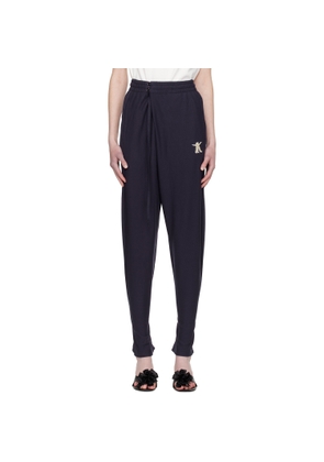 OPEN YY Navy Convertible Sweatpants