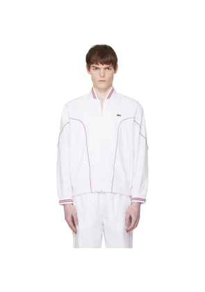 Lacoste White Top Tier Track Jacket