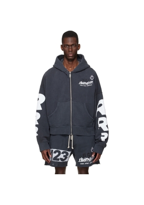Rivington Roi Rebis Black Membership USO Zip Hoodie
