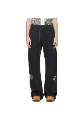 Who Decides War Black Winged Sweatpants