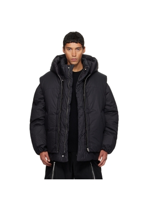 Mordecai Black Double Layered Down Jacket