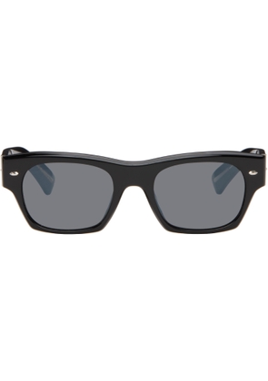 Oliver Peoples Black Kasdan 18K Sunglasses