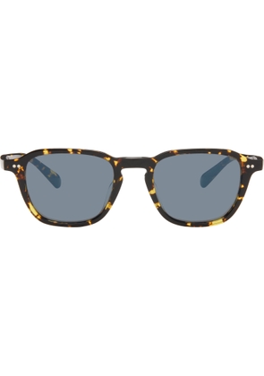 Oliver Peoples Black & Yellow Emryn Sunglasses