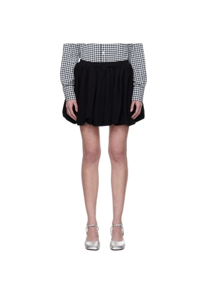 Marni Black Balloon Miniskirt