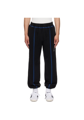 Silas Black Circle Logo Sweatpants