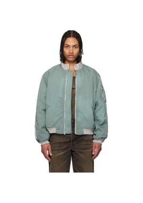ALEXANDER DIGENOVA Blue RL-Bomber Jacket