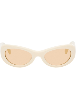 Port Tanger SSENSE Exclusive Beige Khilna Sunglasses