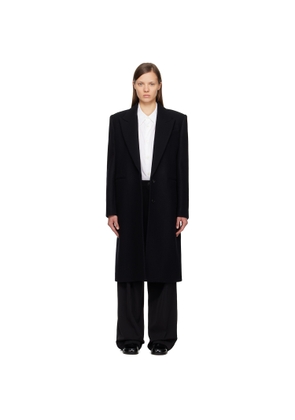 Givenchy Black Formal Wool Coat