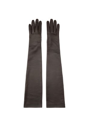 The Row Brown Simon Gloves