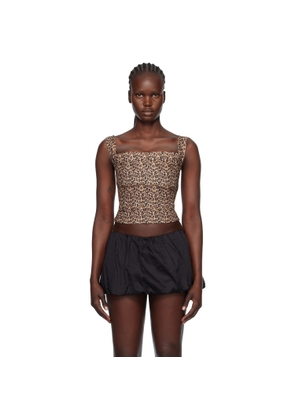Miaou Tan Imogene Corset Top