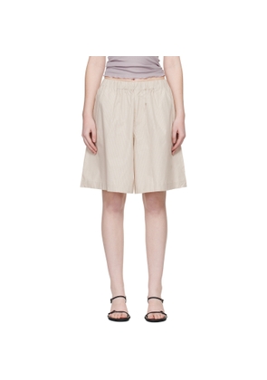 Baserange Beige Claude Shorts