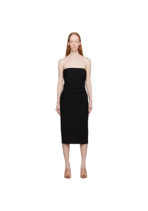 Max Mara Black Bernard Midi Dress