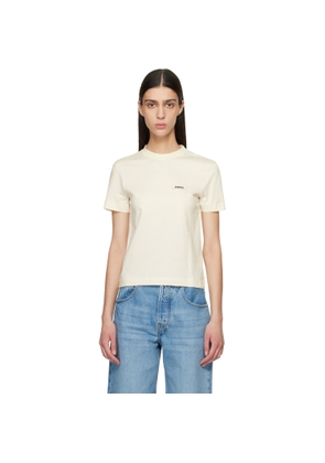 JACQUEMUS Beige 'The Gros Grain short-sleeve' T-shirt
