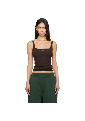 Entire Studios Brown Lounge Tank Top