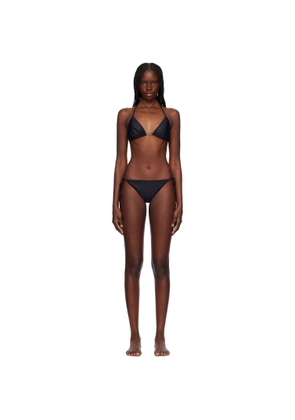 Maison Kitsuné Black Baby Fox Bikini