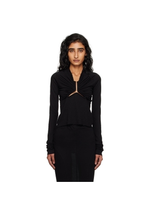 Rick Owens Black Concordians Allanah LS T-shirt