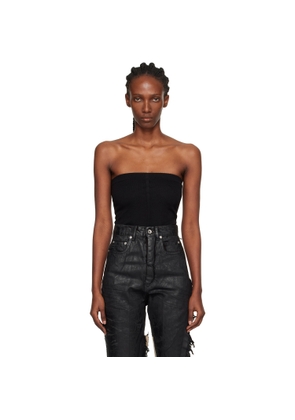 Rick Owens Black Concordians Runway Tube Top