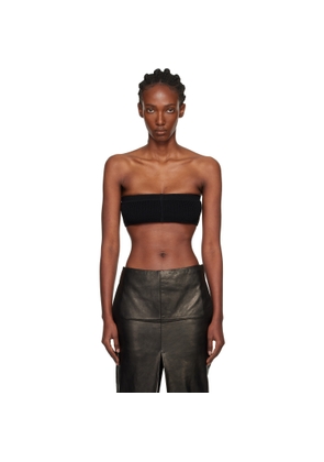 Rick Owens Black Concordians Slim Bandeau Top