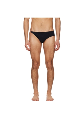 Rick Owens Black Temple Hydra Swim Briefs