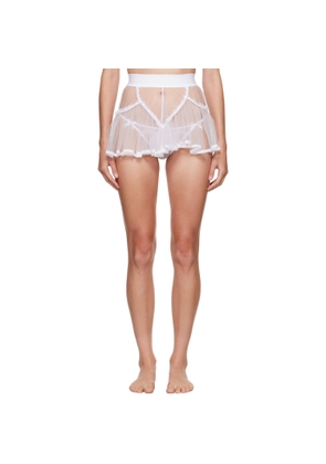 Agent Provocateur White Alysia Miniskirt