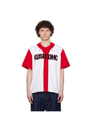 KUSIKOHC Red & White Baseball Shirt
