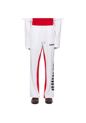 KUSIKOHC White Suite Track Pants