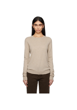 The Row Beige Jazor Sweater