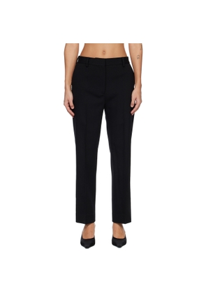 TOTEME Black Cropped Suit Trousers