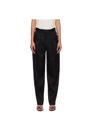 Loulou de Saison Black Alio Pleated Trousers